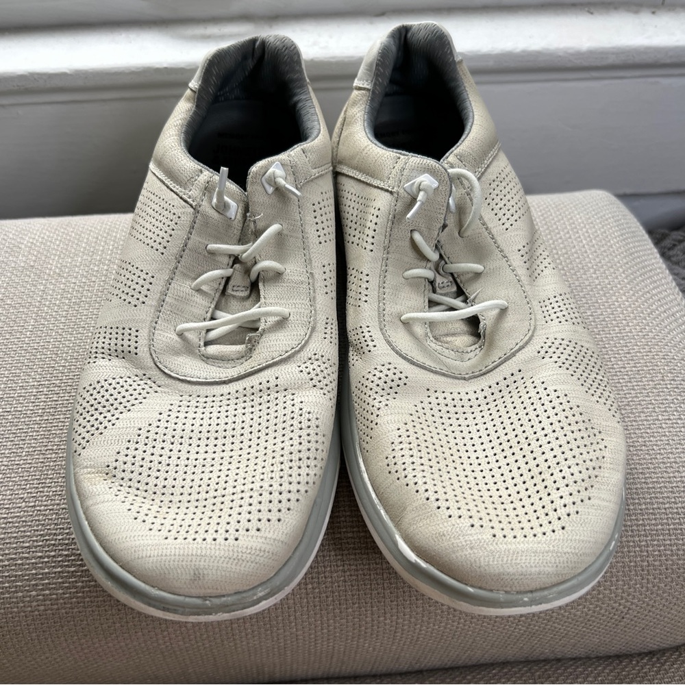 Johnston & Murphy Men's Beige Sneakers
